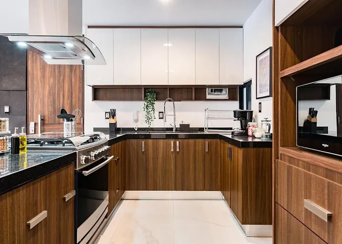 Stylish Polanco Duo Steps From Lincoln Park Apartment Mexico City
